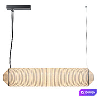 TEKIO Vertical and Horizontal Pendant light 3D Model Corona