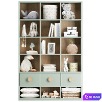 Shelf Rolo Lei 1350 3D Model Corona