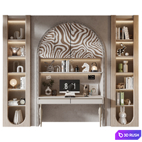 Furniture composition 953 3D Model Corona