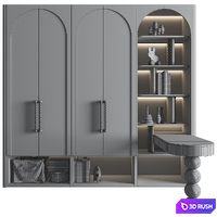KID Furniture Composition 08 3D Model Vray, Corona