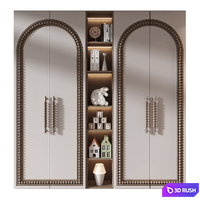 Furniture composition GHS-2725 3D Model Corona