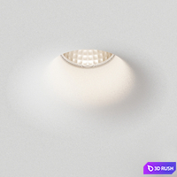 Linea Light Gypsum Gypsum Lighting Fixtures 3D Model Corona