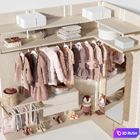 Child's wardrobe 61 3D Model Corona