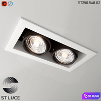 ST250.448.01 Built-in lamp OM 3D Model Vray, Corona