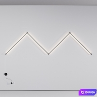 Walllight FI66 3D Model Corona