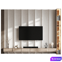 Tv Wall 088 3D Model Corona