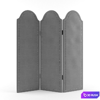 Screen / folding screen 3D Model Vray