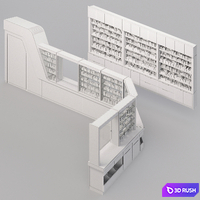 Drugs for pharmacies 3D Model Corona