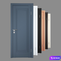 Door U84 ProfilDoors 3D Model Vray