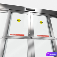 DORMA ESA300T Telescopic Door 3D Model Vray