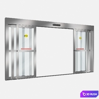 DORMA ESA300T Telescopic Door 3D Model Vray