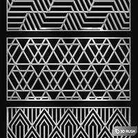 Decorative partition 3D Model Corona
