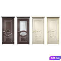 Lavan. Interior doors. Series "Milled X, F". 3D Model Vray