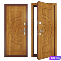 Steel entrance doors Groff P (Premium) p3-302 3D Model Corona