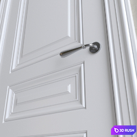 Door # 002 of the studio of Andrey Zharnitsky 3D Model Corona