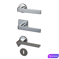 Door handles COLOMBO 3D Model Corona