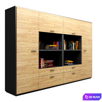 Desk set LORCA 3D Model Vray
