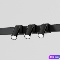 Martinelli Luce - LOOP Track Light 3D Model Corona