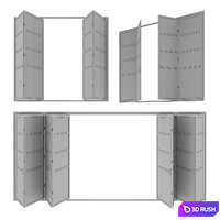 Sliding doors 3D Model Corona