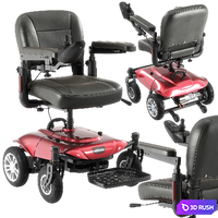 Cobalt X23 power wheelchair model 3D Model Vray