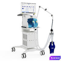 Artificial lung ventilator Dräger Evita V800 3D Model Vray