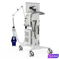 Artificial lung ventilator Dräger Evita V800 3D Model Vray