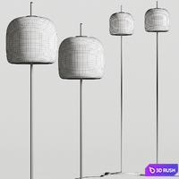 Vetreria Vistosi Jube PT Floor Lamp 3D Model Vray, Corona