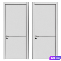 Door 72 3D Model Vray