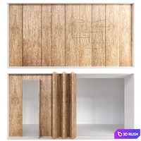 Door transformer 3D Model Vray, Corona
