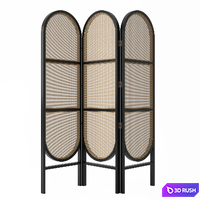 Cane Partition-01 3D Model Corona