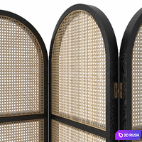 Cane Partition-01 3D Model Corona