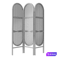 Cane Partition-01 3D Model Corona