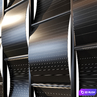 Lasvit Tapestry Partition 2 3D Model Vray, Corona