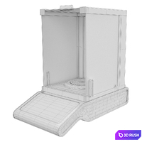 Laboratory Balances / Laboratory balances 3D Model Vray