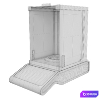 Laboratory Balances / Laboratory balances 3D Model Vray