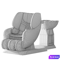 Relax Chair 3D Model Vray, Corona