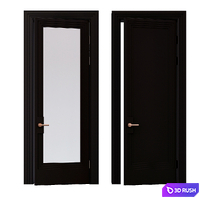 Door Deco 3D Model Corona