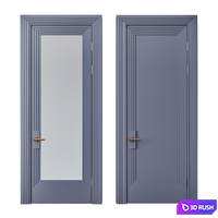 Door Deco 3D Model Corona