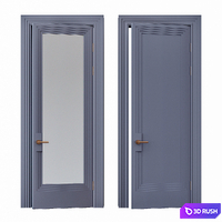 Door Deco 3D Model Corona