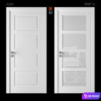 Doors Academy ALFA part 8 3D Model Vray, Corona