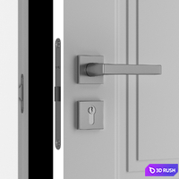 Doors Academy ALFA part 8 3D Model Vray, Corona