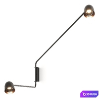 B.lux Speers Arm Wall Lamp 3D Model Vray, Corona