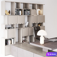 Workplace Martex Tylko Vitra 3D Model Corona