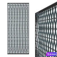 Partition made of cables 5 3D Model Corona