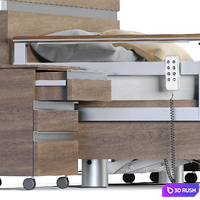 SonderCare Hospital Bed 3D Model Vray, Corona