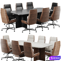 Office Set12 3D Model Vray, Corona