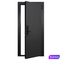 Entrance door E-2 3D Model Corona