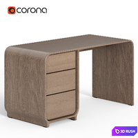 ENY desk and VELO chair by ARTISAN 3D Model Corona