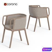 ENY desk and VELO chair by ARTISAN 3D Model Corona