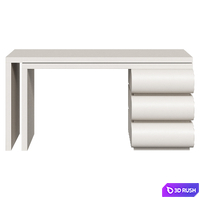 Walls Nation office desk Valentina 3D Model Vray, Corona